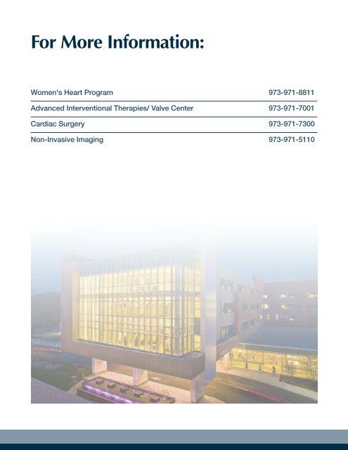 Heart & Vascular Outcomes - Atlantic Health System