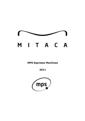 MPS Mitaca espresso machines EN - Inter-Confort