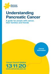 Understanding Pancreatic Cancer - Cancer Council Western Australia