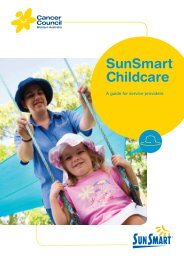 SunSmart Childcare Book - Cancer Council Western Australia