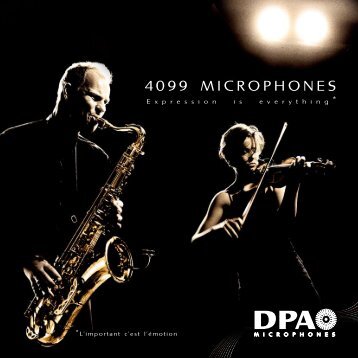 4099 Guitare - DPA Microphones