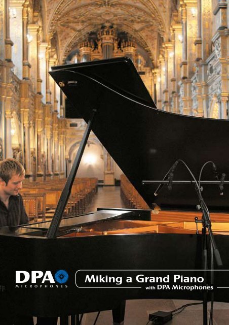 Miking a Grand Piano with DPA Microphones (PDF