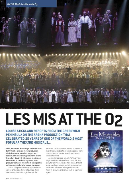 les miserables 25th anniversary concert at the o2 buy dvd