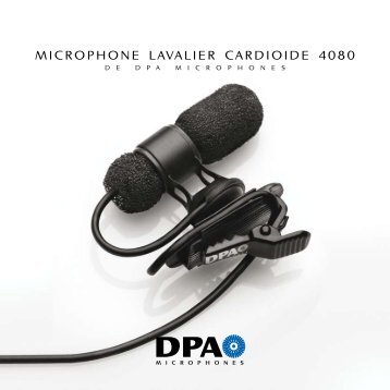 brochure 4080 - DPA Microphones