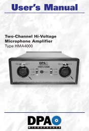 hma4000 4 pdf - DPA Microphones