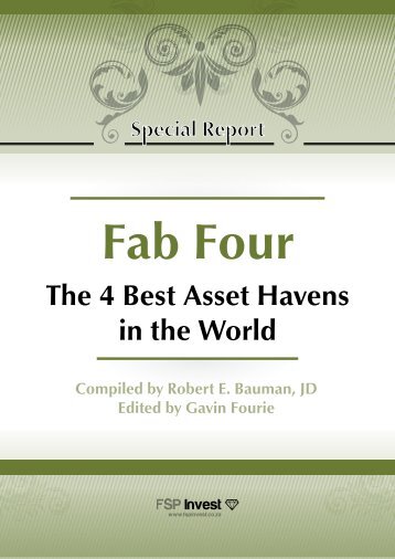 The 4 Best Asset Havens in the World - Fleet Street Publications