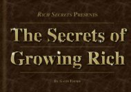 The secrets of growing rich - Fleet Street Publications