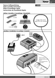 Express-Aufbauanleitung Quick assembly instructions Mode d ...