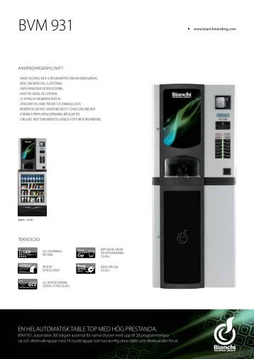 Download PDF - Bianchi Vending Group