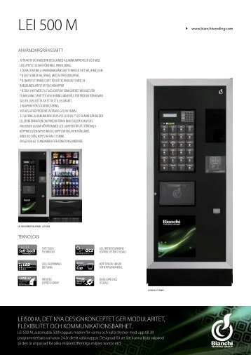 Download PDF - Bianchi Vending Group