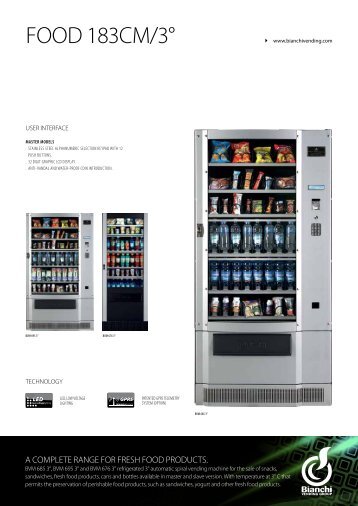 FOOD 183CM/3Â° - Bianchi Vending Group