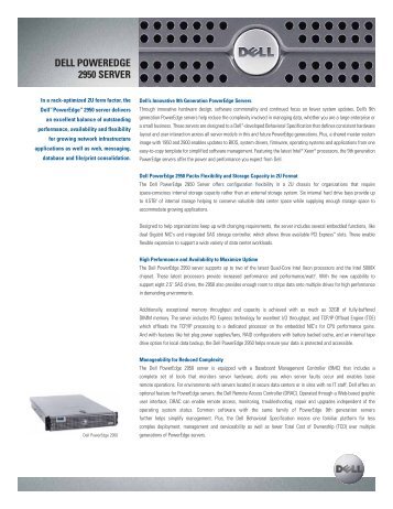 DELL POWEREDGE 2950 SERVER