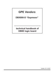 Technical Handbook Gpe Vendors
