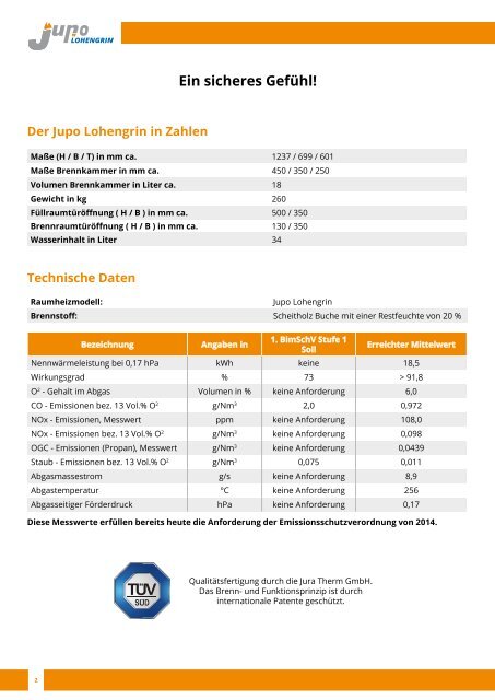 Prospekt - Juratherm GmbH