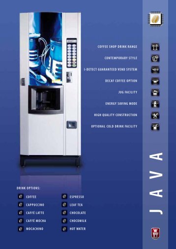 Java Hot Beverage Machine - Vending Machines