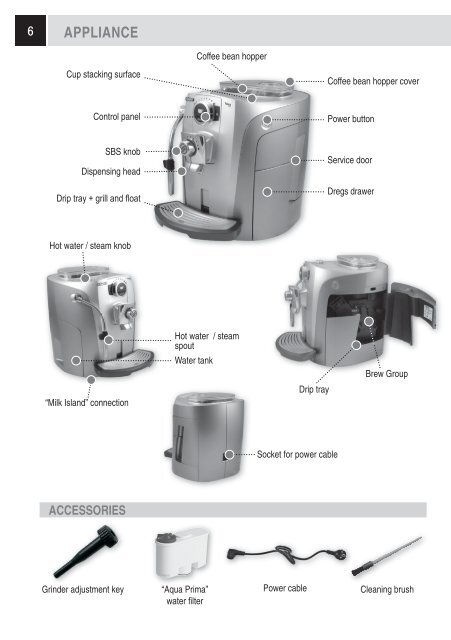 Saeco Talea Giro Manual - Espressotec