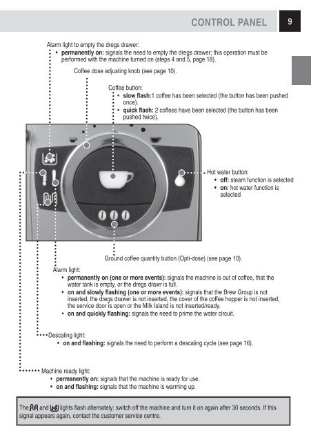 Saeco Talea Giro Manual - Espressotec