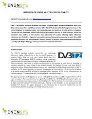 Benefits of using multiple PLP in DVB-T2.pdf - Enensys