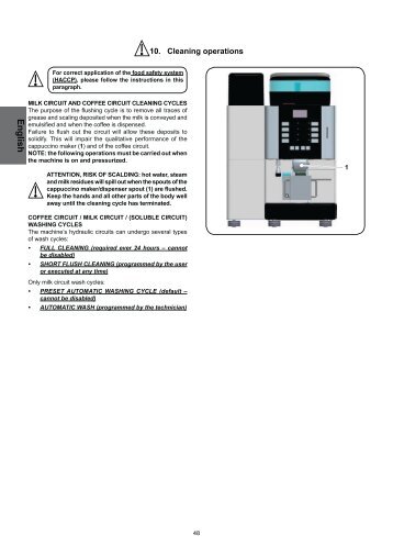 La Cimbali M1 CS11 Autowash Cleaning Guide - Ringtons Beverages