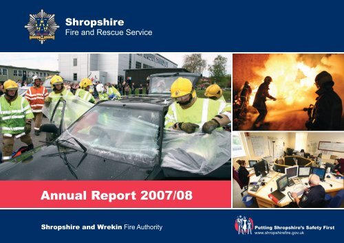 Putting Shropshire's Safety First - Shropshire Fire and Rescue Service