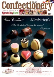 Chocolate - Speciality Food Magazine