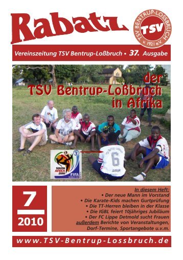 (Nr. 37) (im PDF-Format) - TSV Bentrup-Lossbruch