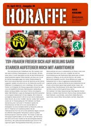 tsv-frauen freuen sich auf neuling sand starker ... - TSV Crailsheim