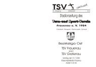 Stadionzeitung zum Spiel am 15.11.2008 ... - TSV Frauenau