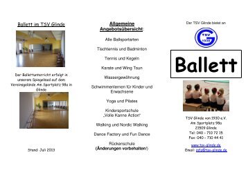 Ballett - tsv-glinde.de