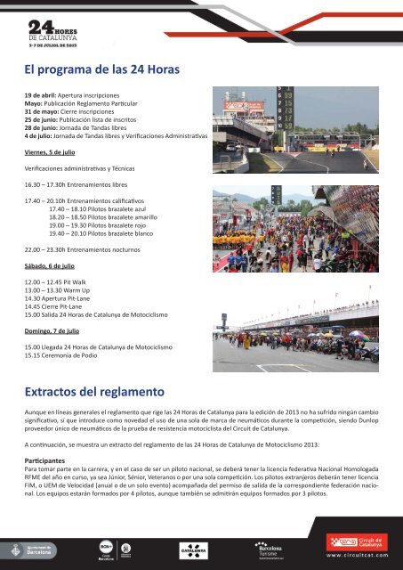 Dossier ESPÇ.indd - Circuit de Catalunya