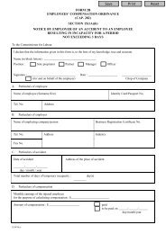 FORM 2B EMPLOYEES' COMPENSATION ORDINANCE (CAP. 282 ...