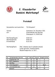 Protokoll Bambini Mehrkampf - Tsv-klausdorf-schwimmen.de
