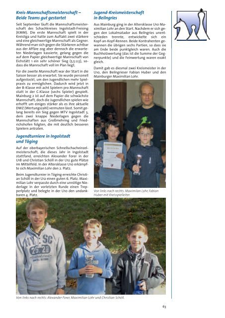 TSV-Nachrichten 1/2014 - TSV Mainburg