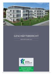 Bericht über das Geschäftsjahr 2007 - Kreisbau Künzelsau eG