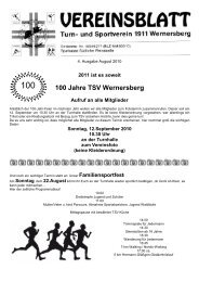 4. Ausgabe 2010 (PDF [6,13 MB]) - TSV Wernersberg
