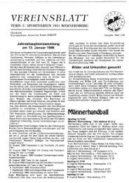 2. Ausgabe 1986 - TSV Wernersberg