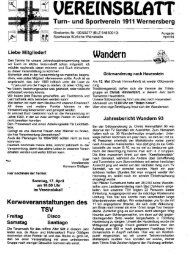 2. Ausgabe 1994 - TSV Wernersberg
