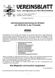 MÃ¤rz - 2. Ausgabe 2012 (PDF [17,40 MB]) - TSV Wernersberg