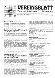 4. Ausgabe 1988 - TSV Wernersberg