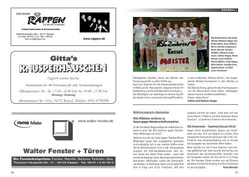 Download als PDF (2,1 MB) - TSV 1891 Kassel