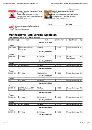 Frauen - TSV Berg 1959 eV