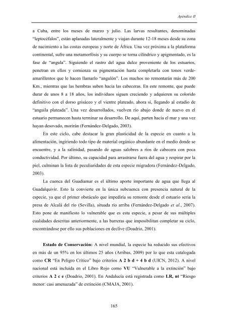 las comunidades de peces del río guadiamar y el accidente minero ...