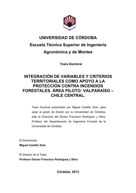 Universidad De Cordoba Escuela Tecnica Superior De