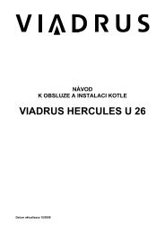 VIADRUS HERCULES U 26 - e-Teplo.cz