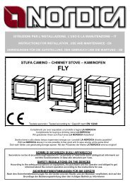 stufa camino – chimney stove – kaminofen fly - HJS-Internethandel