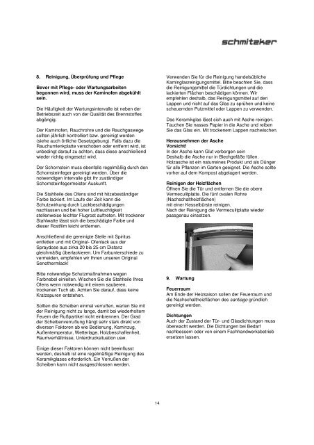 Ausführliche Informationen PDF-Format - HJS-Internethandel