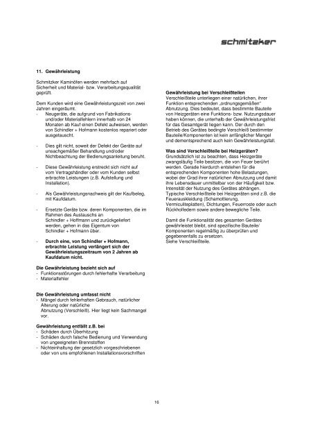 Ausführliche Informationen PDF-Format - HJS-Internethandel