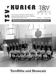 Kurier 04/2013 - TSV Lindau 1850 eV