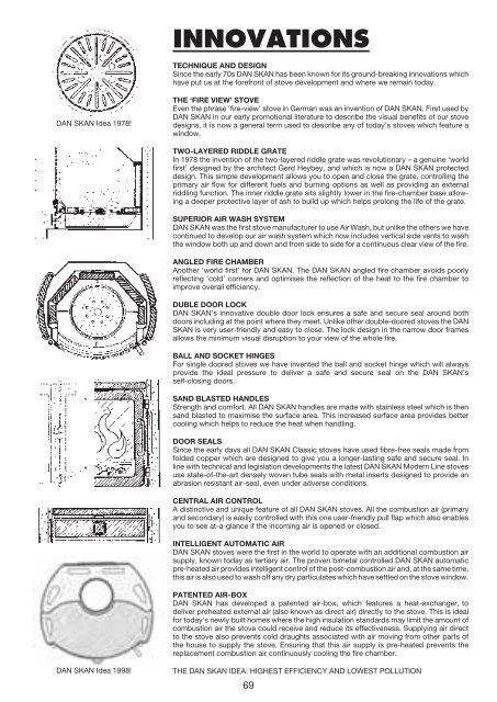 STOVE GUIDE - DanSkan