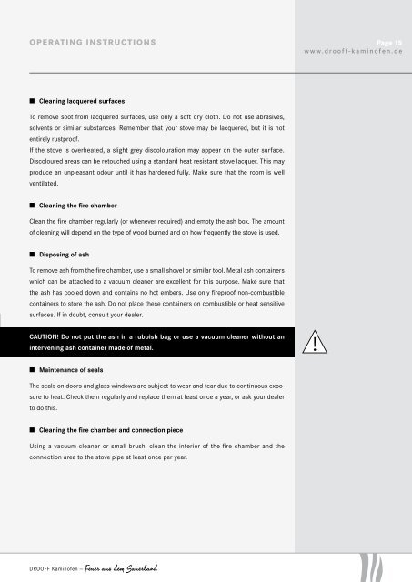 INSTRUCTIONS FOR INSTALLATION AND OPERATION elba